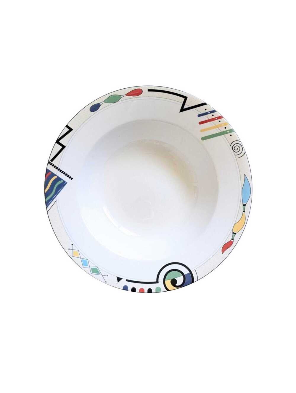 1990s Vintage Mikasa Headline Vegetable Serving Bowl